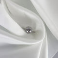 Classic Round Halo Diamond Ring